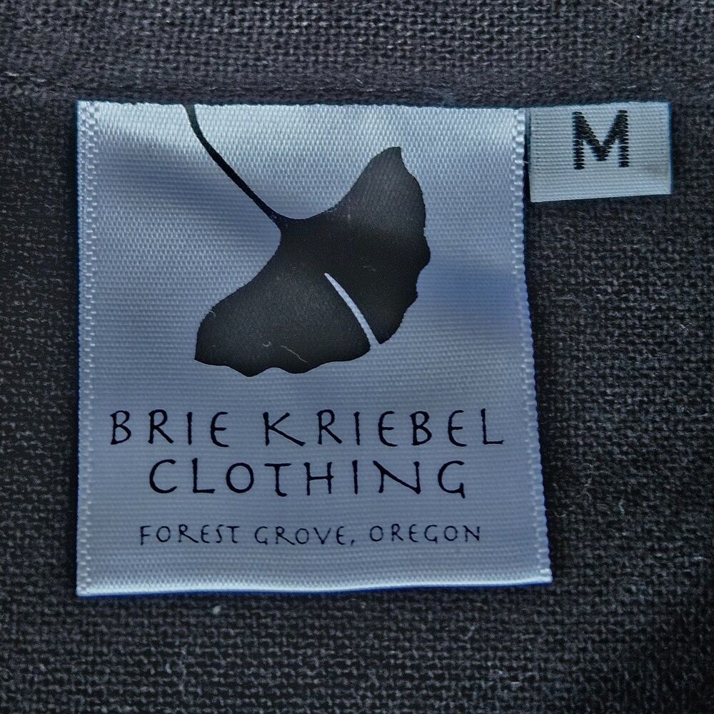 Brie Kriebel Shirt Women's Medium 100% Cotton Beachy Top Bird Quilt Art To Wear - Picture 4 of 8